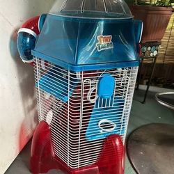 Rocket hamster cage