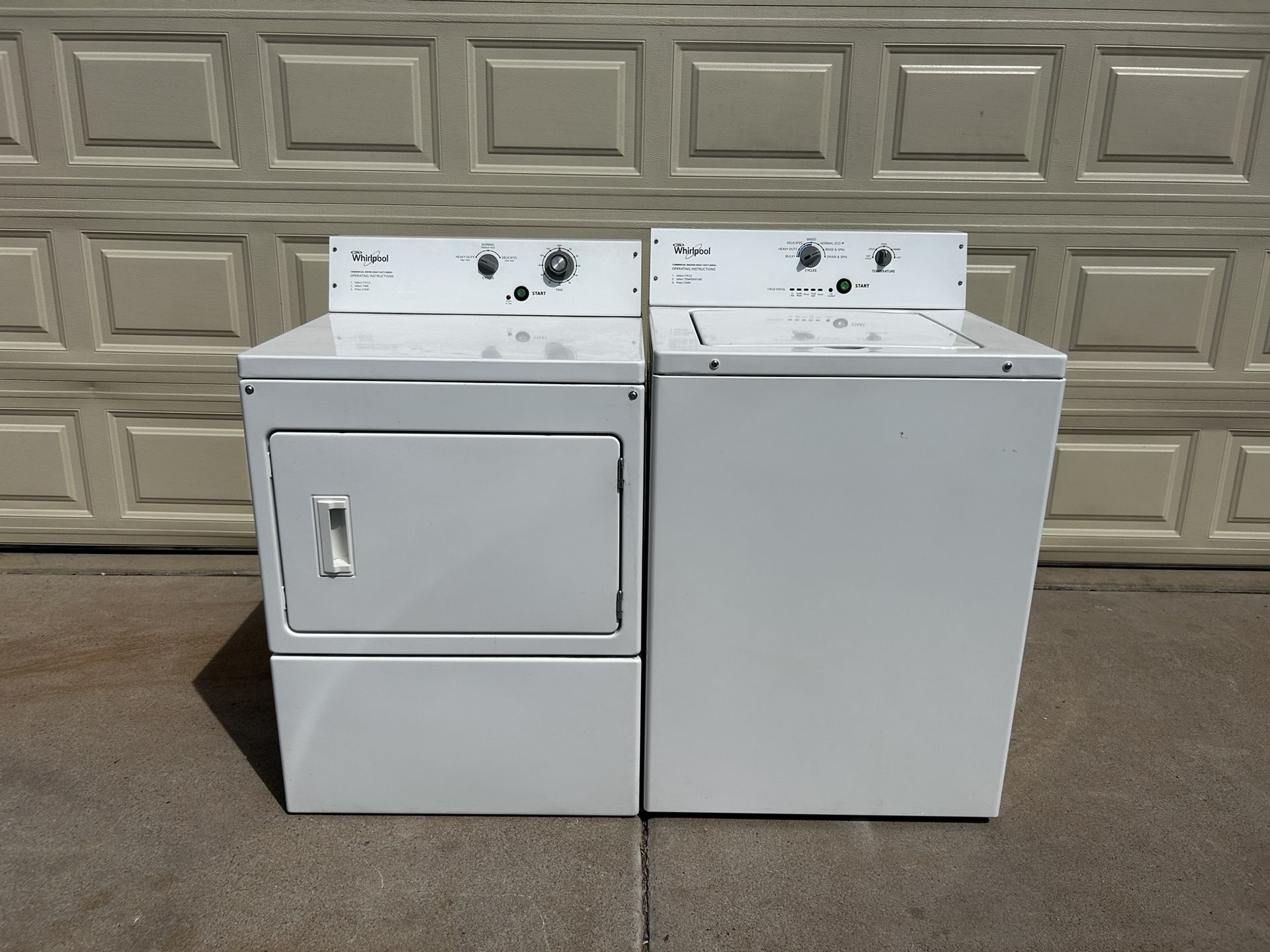 Washer And Dryer