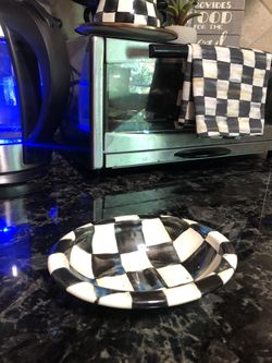 Mackenzie Childs soap dish $35 new with box