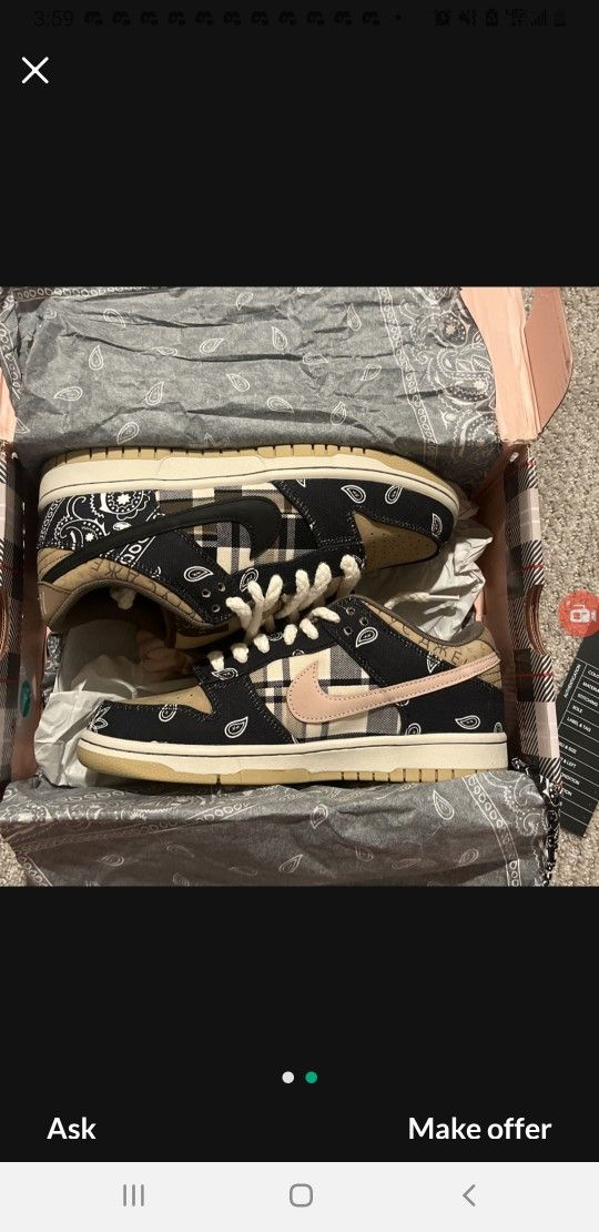 Travis Scott x Dunk Low Premium QS SB 'Cactus Jack'