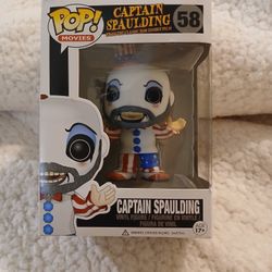 Funko Pop! Movies Captain Spaulding #58 Vinyl House of 1000 Corpses Rob Zombie