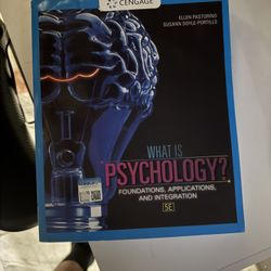 What Is Psychology College Book
