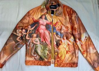 Men's Orange Holy Angels Jacket - (SIZE XL)