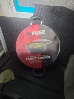 INFUSE 10.5 QT NON-STICK ALUMINUM FAMILY COOKER