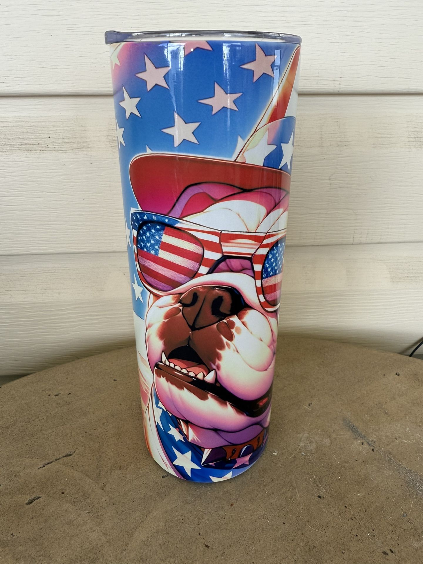 4th Bulldog Tumbler