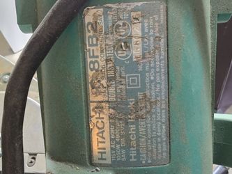 Hitachi C8FB2 8 1/2" Sliding Compound Miter Saw Made In Japan - Works Great RARE