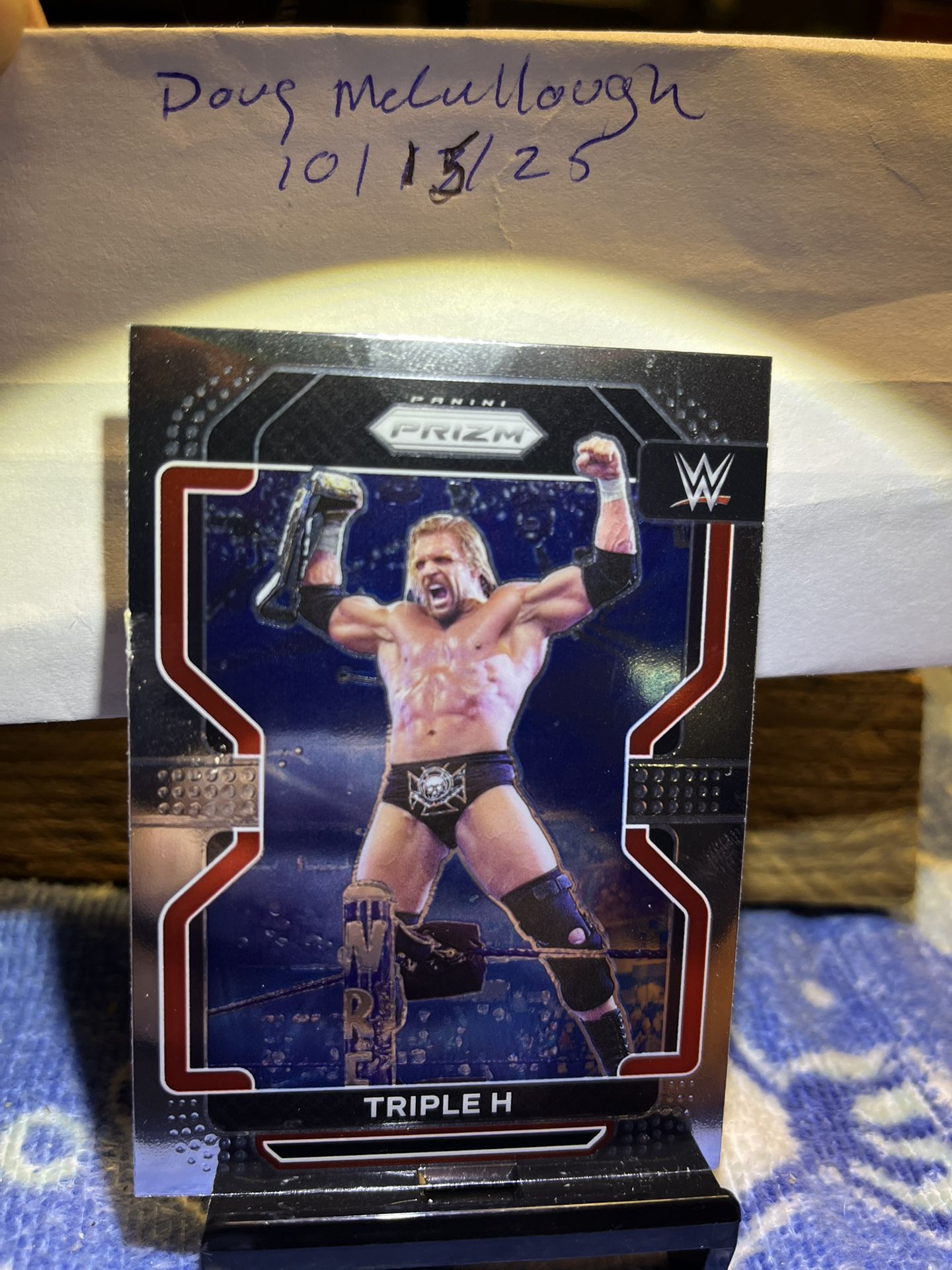 Triple H WWE Wrestling Panini Prizm Trading Card