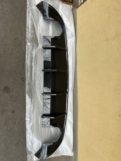 Carbon fiber Dodge charger diffuser 