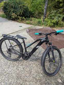Cannondale Electric Bike with Rear Rack