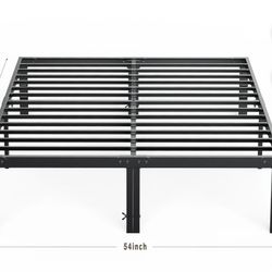 Full Size Platform Bed (with Mattress) (Heavy Duty)