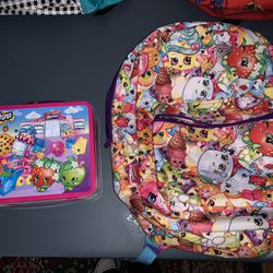 Girls Backpack & Lunch Box 