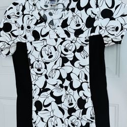 Great Condition Uniform DISNEY Minnie Mouse Stretchy Material Size Med $$$20 Firm