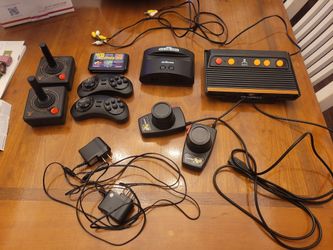 UNTESTED Atgames Genesis and Atari Flashback4 Bundle