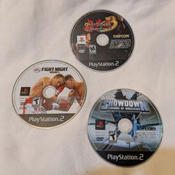 Play Station 2 lot of 3 games