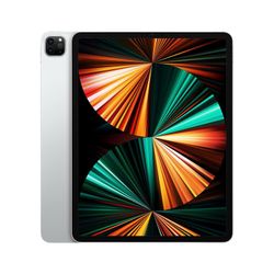 Apple iPad Pro 12.9" (5th Generation) – Wi-Fi + Cellular – 128GB – Silver**