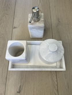 Marble Bathroom Set