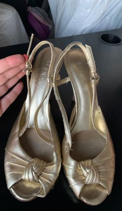 Aldo gold heel, size 41