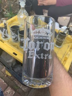 Engraved beer mugs