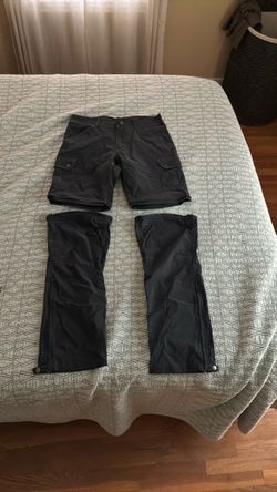 Convertible Cargo Pants Zip-Off Shorts