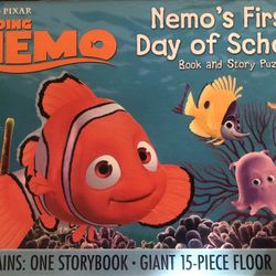 New Nemo Storybook And Giant Floor Puzzle
