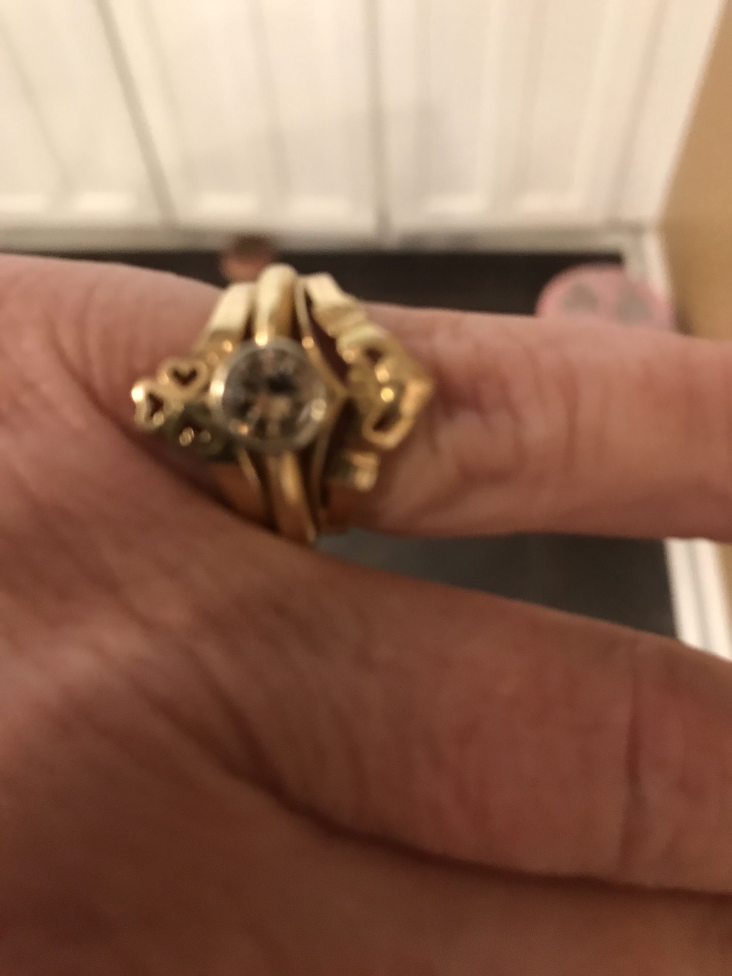 14K Champaign Diamond 1Karate Or More