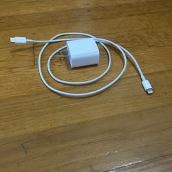 Fast Apple Charger Cable & Adapter, Lighting to USB-C (old iphone)