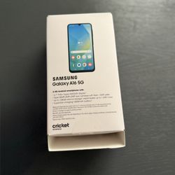 Samsung Galaxy A16 new 5g Cricket New