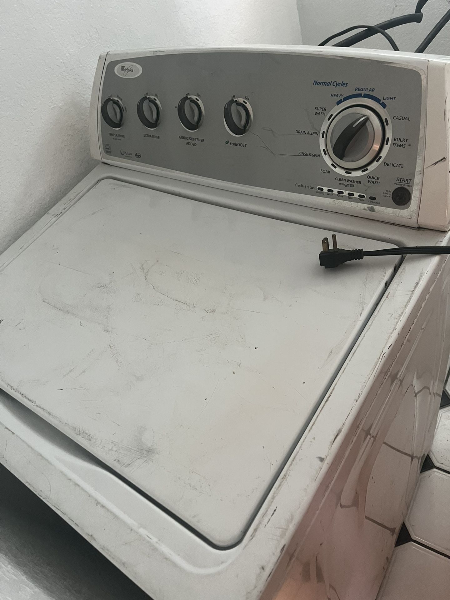 Washer and Dryer