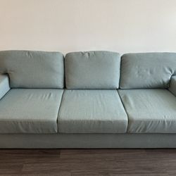Blue IKEA pull Out Couch
