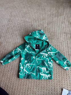 Rain coat 2t 3t boys dinosaur