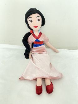 Disney Mulan Plush Doll Collectible 20”