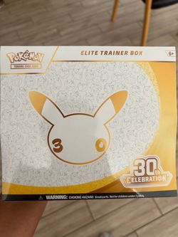 Pokemon 30th Celebration ETBs
