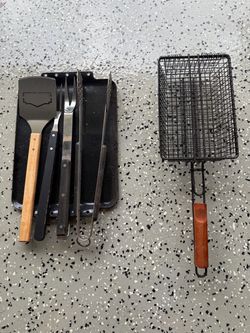 Fish fryer utensil and other utensils and steel pan