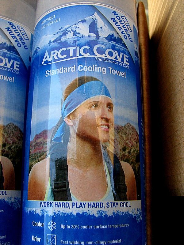 Arctic Cove Cooling Towels _ Stay Cool & Dry _ SPF 50