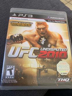 UFC ps3 edition