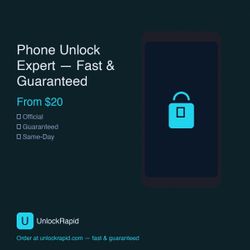 Phone Unlock Service — Any Carrier Any Phone ✅