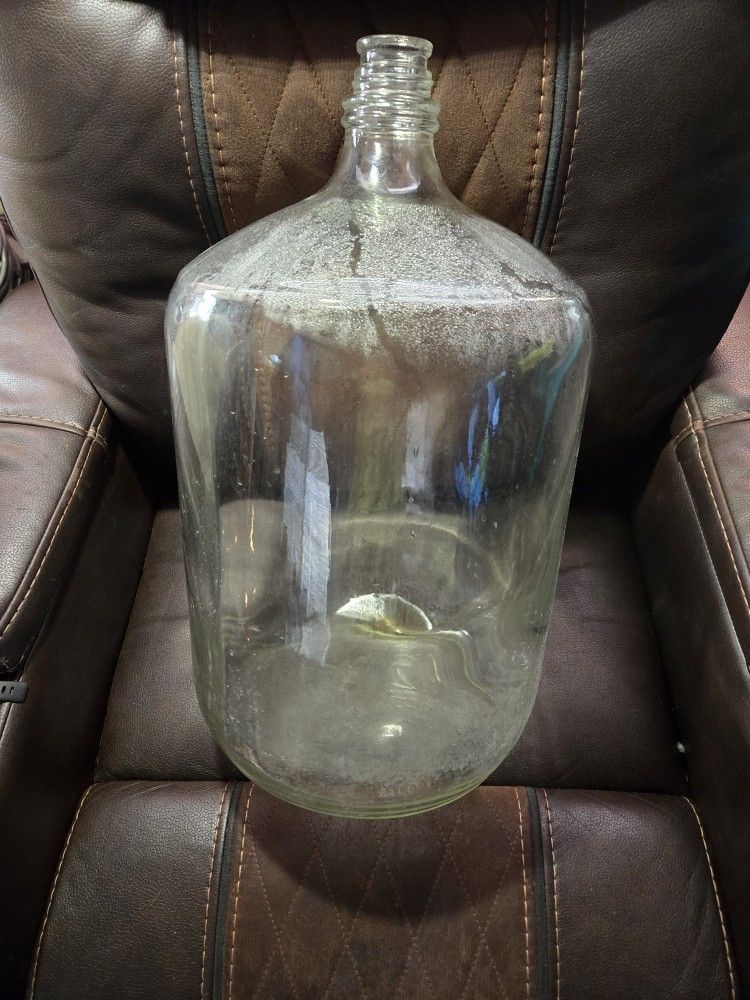 Vintage 5 Gallon Glass Water Bottle 