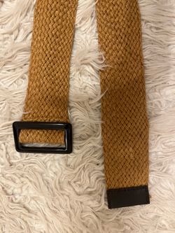 Straw adjustable belt