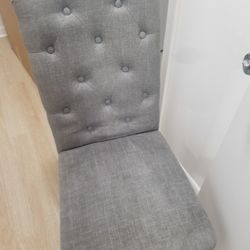 Grey Dinning Chairs 