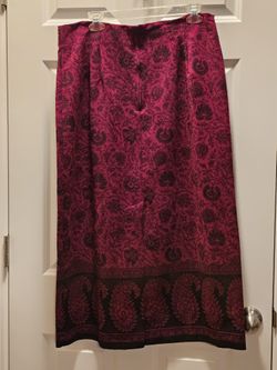Red Skirt Size 18