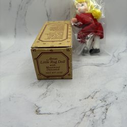 Avon Little Rag Doll With Moonwind Demistick
