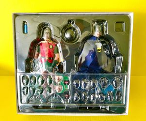 IN STOCK New 1/6 Batman & Robin Dynamic Duo 1966 Saturn Toys