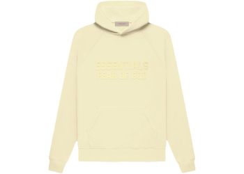 Essentials Hoodie Canary Yellow Size Medium