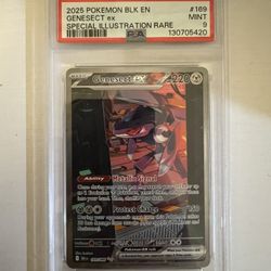 Genesect ex #169/086 - PSA MINT 9