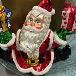 A GLASS ORNAMENT BY CHRISTOPHER RADOK