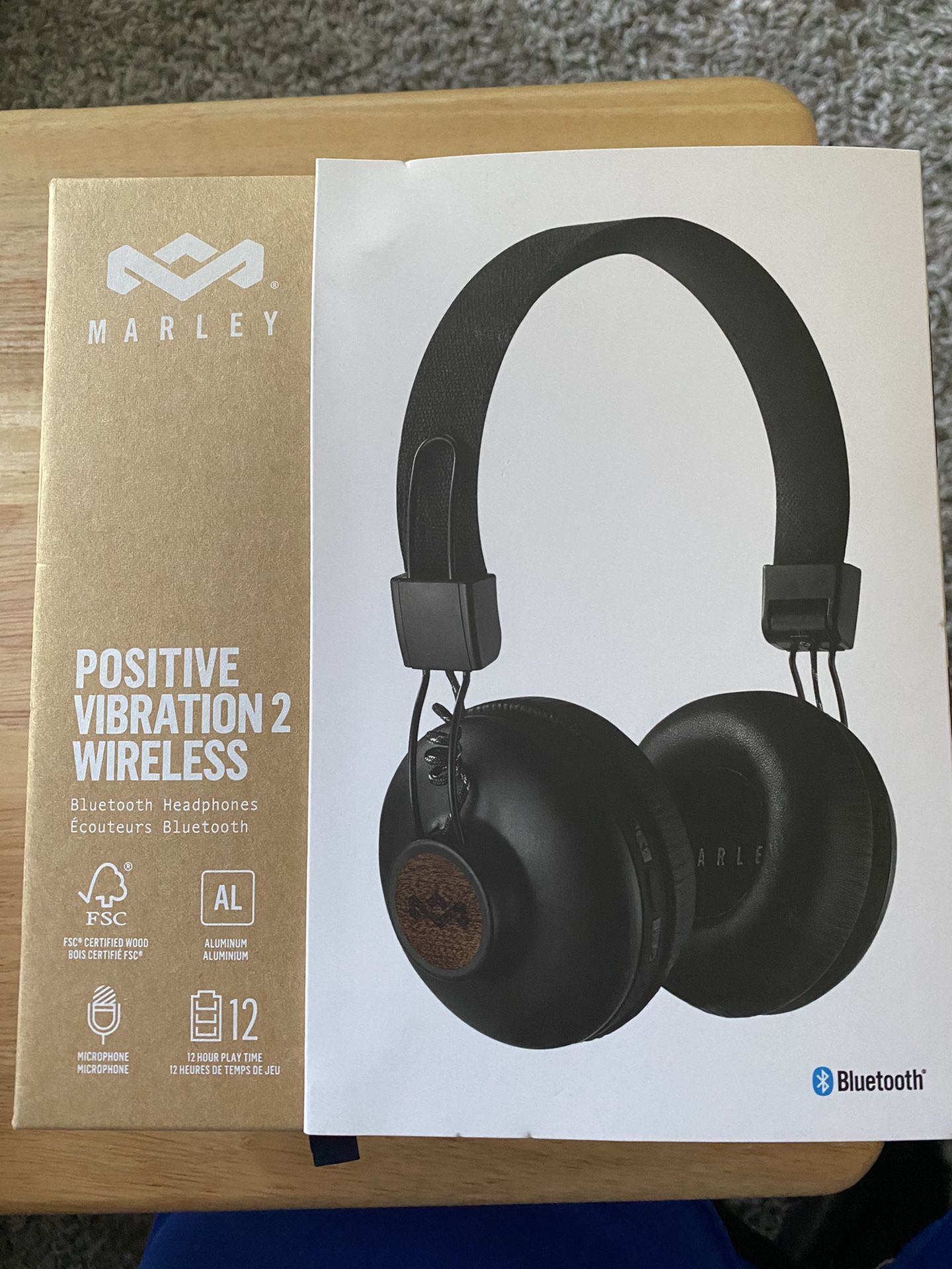 Marley Positive Vibration 2 wireless Bluetooth headphones