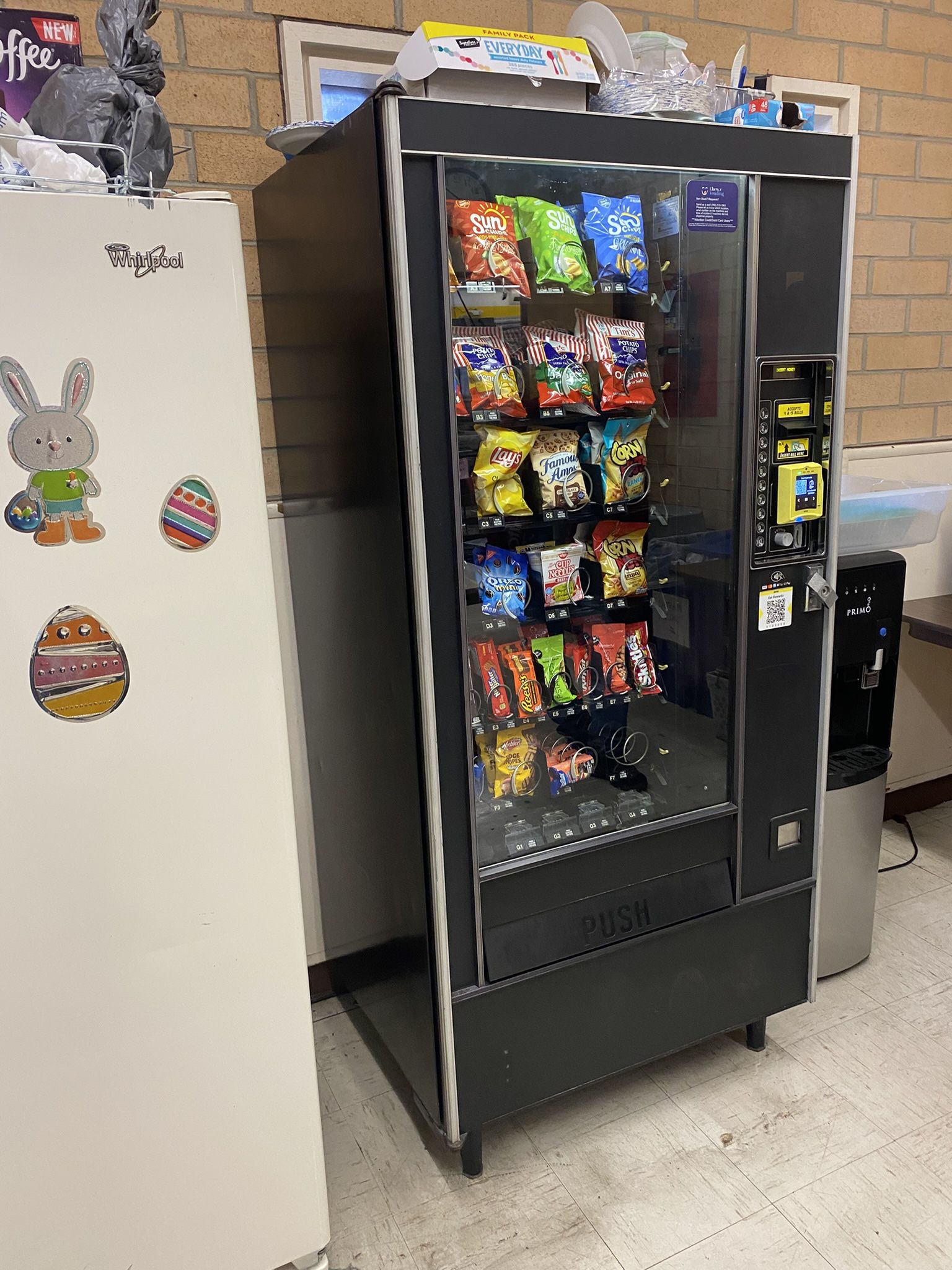 Vending Machines W/Location