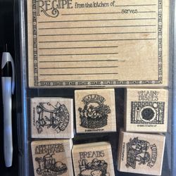 Set Of 7 Stampin’ Up Stamps