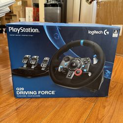 【Like new】PlayStation Logitech G29 Driving Force 