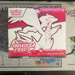 White Flare Pokemon Center Elite Trainer Box (Exclusive)